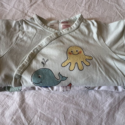 Baby boy pajamas set used, 12-18 months, H&M