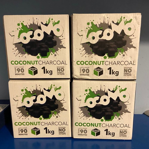 Hookah Charcoal 1kg new, 26mm, 64 pieces