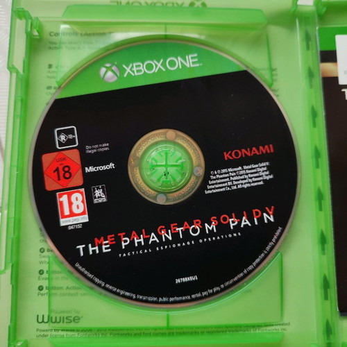 Xbox one Phantom Pain (Day 1 edition) + map
