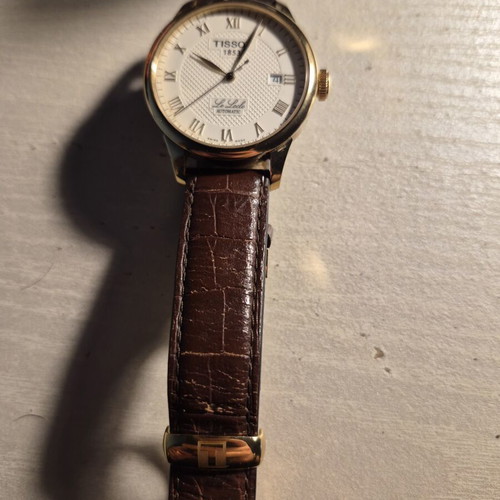 Tissot Le Locle automatic watch like new, yellow gold
