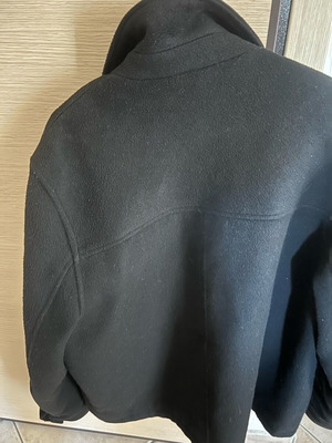 ASOS black coat like new, size XL