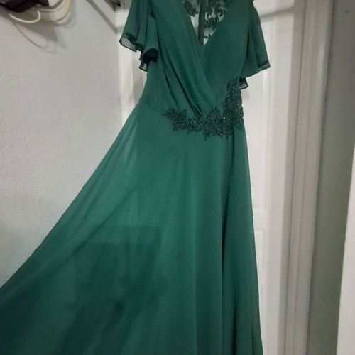 Mikael green dress like new, size XXXL
