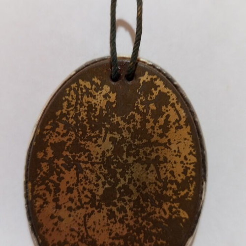 Amulet image of Saint Irene used, size 7×5