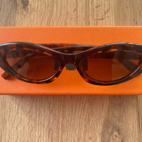 Meller Mara Tigris sunglasses like new, brown tortoise