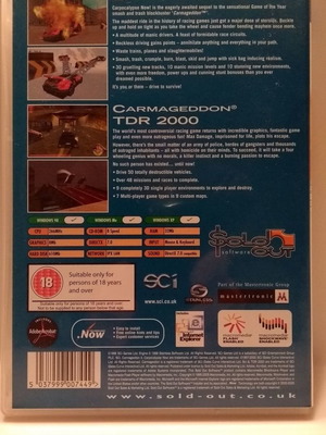 Carmageddon II & Carmageddon TDR 2000 για PC καινούργιο πακέτο