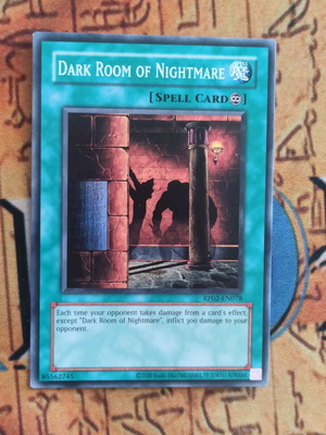 Dark Room Of Nightmare Continuous Spell κάρτα σαν καινούργιο