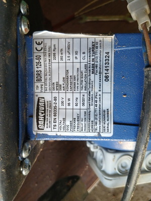 Pellet burner used