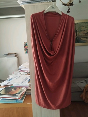 Lauro Gasperi dress like new, brown, size M / 38 / 10, comfortable for pregnancy