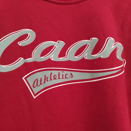 Caan kids sweatshirt size 11/146 red like new unisex