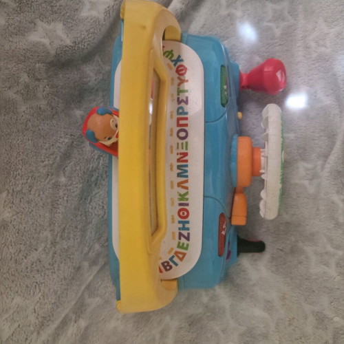 Fisher Price learning steering wheel used with sounds and lights
