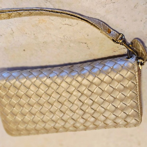 Women's wallet gold like new, high quality