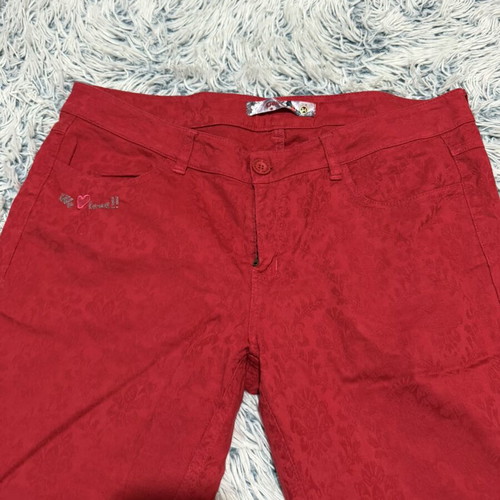Desigual red jeans like new, size XS 34 6