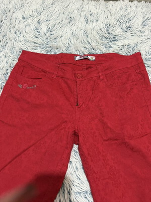 Desigual red jeans like new, size XS 34 6