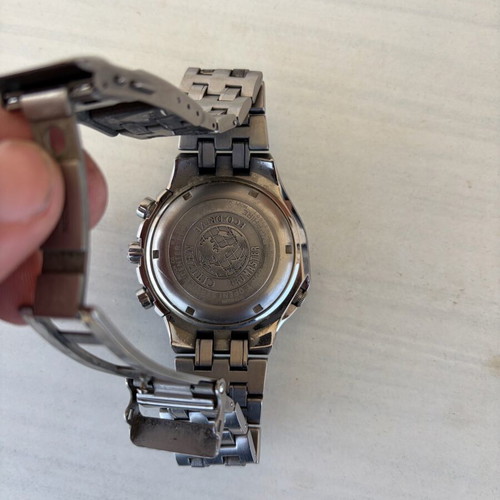Citizen Ecomaster titanium used silver men's watch