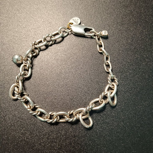 Dyrberg Kern bracelet like new, timeless design, silver