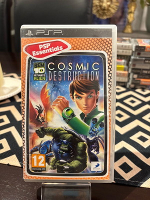 Ben 10 Ultimate Alien Cosmic Destruction PSP game like new