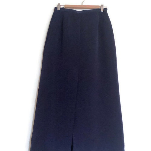 St Michael vintage skirt navy blue Marks & Spencer like new