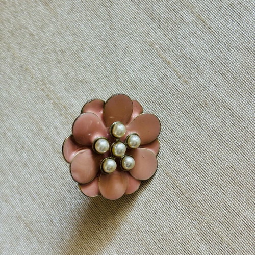Pink enamel stud earrings new, bought in London