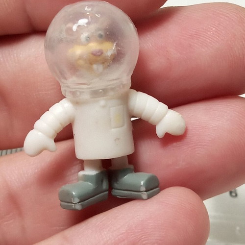 Astronaut miniature figure used, plastic toy