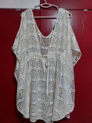 Beach dress, white, size S / 36 / 8