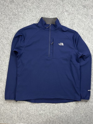 The North Face Apex men's softshell jacket M blue like new