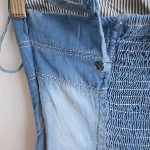 Denim dress like new, size M, blue