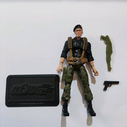 Warrant Officer Flint G.I. Joe 25th Anniversary figure used