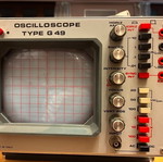 Αναλογικός CRT παλμογράφος Type G49 μεταχειρισμένος, κατασκευασμένος στην Ιταλία
