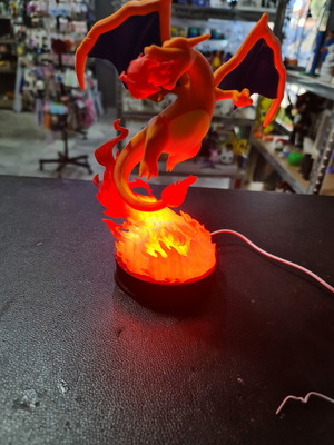 Φωτιστικό διακοσμητικό LED 3D Printed, καινούργιο