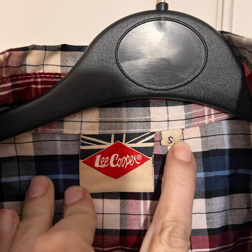 Lee Cooper men's checked shirt size Small like new