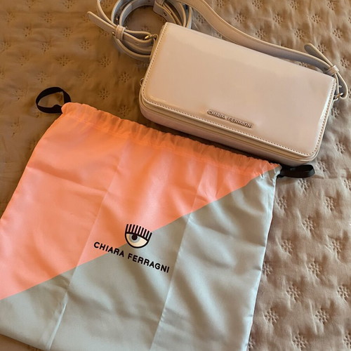 Chiara Ferragni crossbody bag, baby blue
