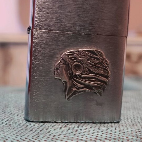 Zippo lighter vintage Apache style used