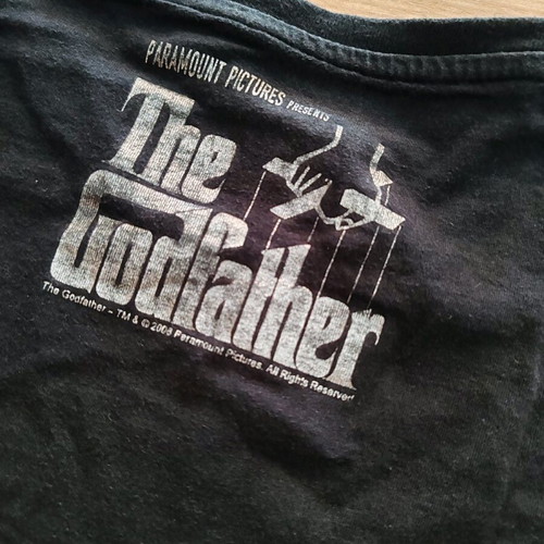 The Godfather retro t-shirt used, size medium, unisex