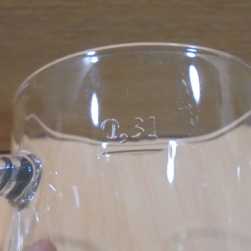 Warsteiner beer two promotional glass mugs 300ml like new