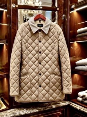 Barbour Μπουφάν Καπιτονέ Μέγεθος XL Σαν Καινούργιο Μπεζ