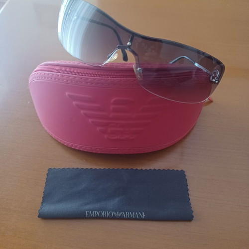 Emporio Armani sunglasses like new, gray and silver