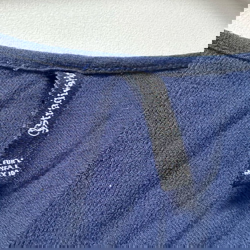 Πουκάμισο Stradivarius μπλε σκούρο, μέγεθος L, σαν καινούργιο