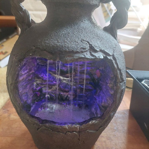 Feng Shui decorative pot fountain height 23 cm like new