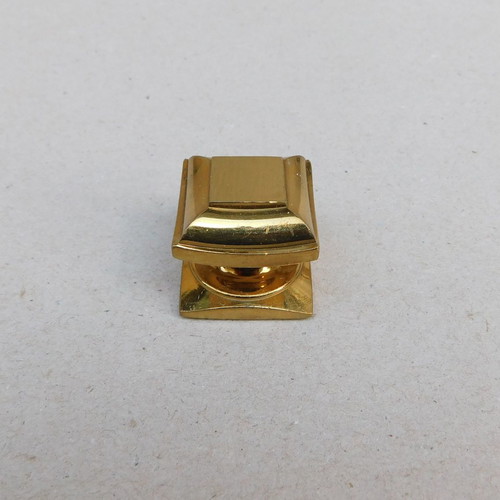 Bronze knobs 3x3 cm, height 2.7 cm