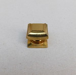 Bronze knobs 3x3 cm, height 2.7 cm