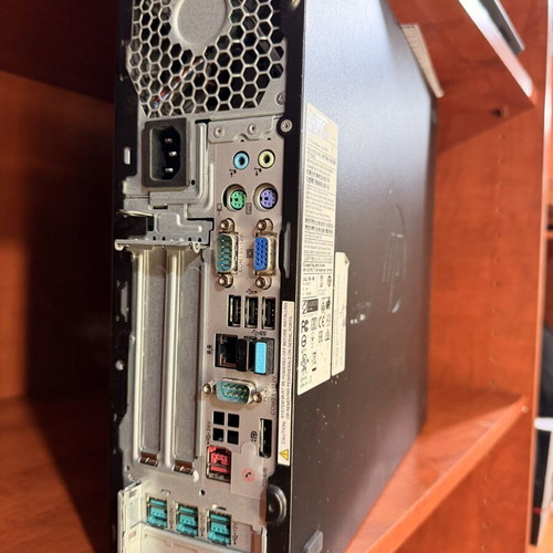 HP RP5 5810 POS computer with HP L6015tm 15” touch monitor used