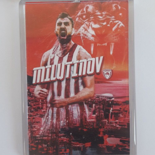 Olympiakos Milutinov Basketball Magnet new