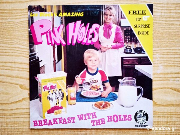  Punk Rock LES BLACK'S AMAZING PINK HOLES - Breakfast With The Holes (1985) diskos viniliou