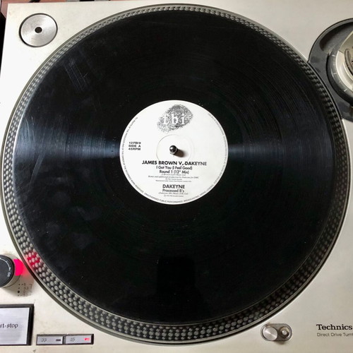James Brown V. Dakeyne I Got You (I Feel Good) The Remixes vinyl used, 12" 33 ⅓ RPM