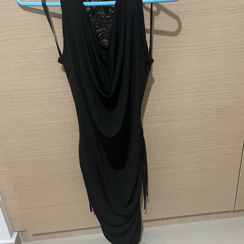 Mini dress like new, black, one size