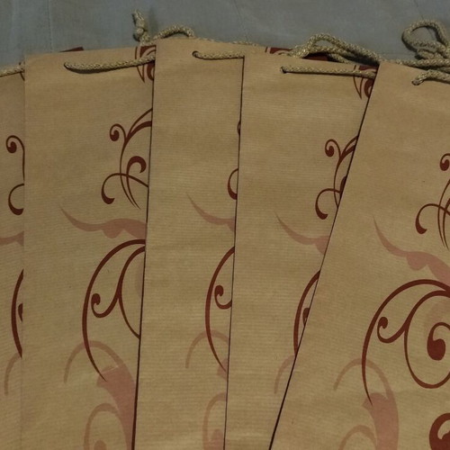 Paper gift packaging bags set of 5 pieces new