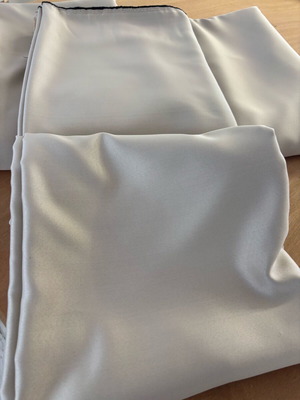 Ύφασμα συσκότισης καινούργιο σατέν ματ μπέζ 2,80x6 μέτρα