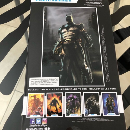 Batman designed by Todd McFarlane 7” figure new sealed DC Multiverse