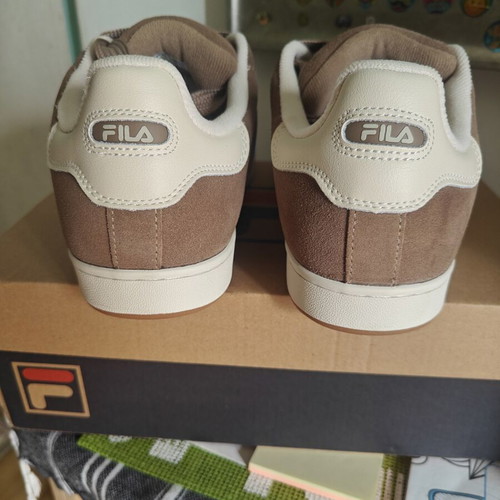 Fila Boldbay athletic shoes new, size 43, brown-white