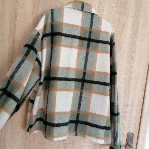 Zara jacket size M new, checkered